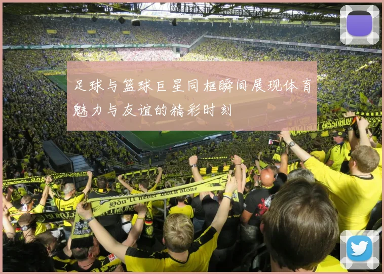 足球与篮球巨星同框瞬间展现体育魅力与友谊的精彩时刻